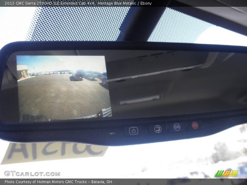 Heritage Blue Metallic / Ebony 2013 GMC Sierra 2500HD SLE Extended Cab 4x4