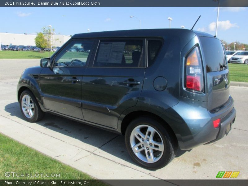 Denim Blue / Black Soul Logo Cloth 2011 Kia Soul +