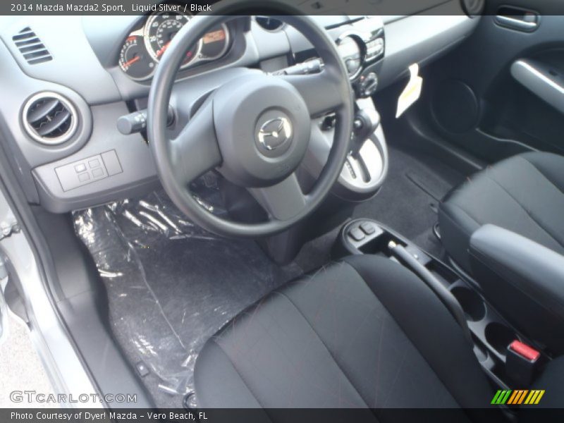 Black Interior - 2014 Mazda2 Sport 