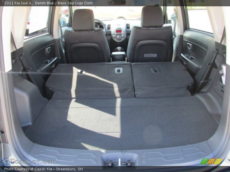 Denim Blue / Black Soul Logo Cloth 2011 Kia Soul +