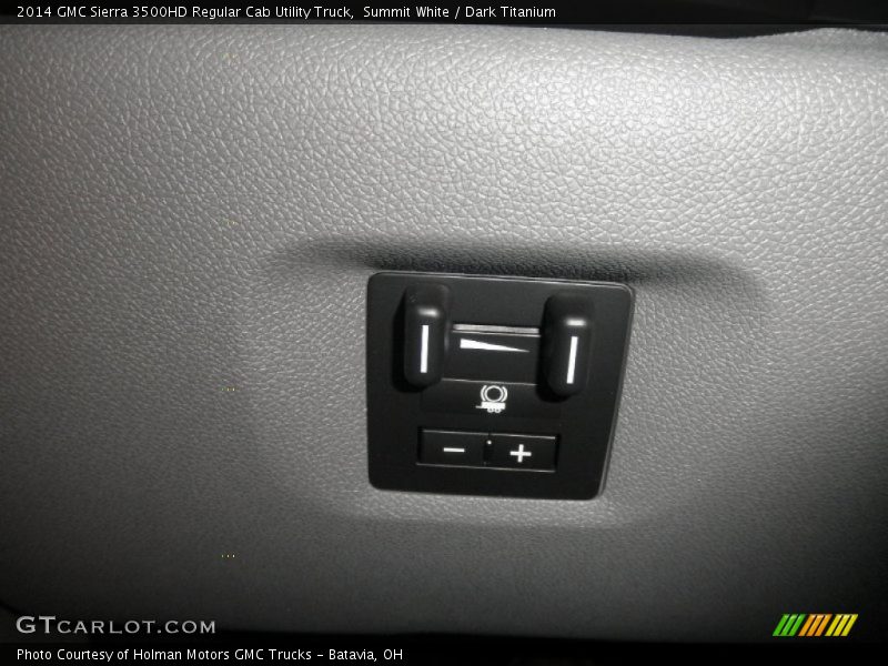 Summit White / Dark Titanium 2014 GMC Sierra 3500HD Regular Cab Utility Truck