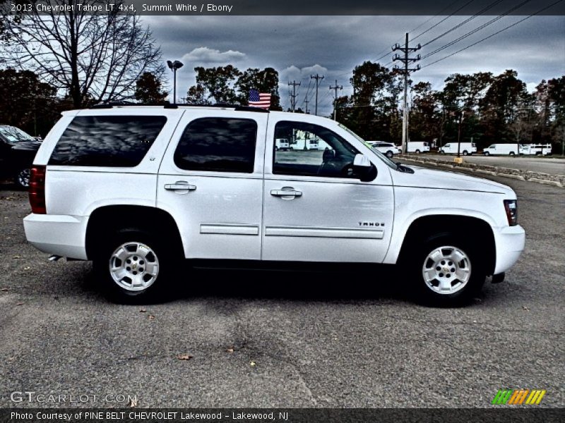 Summit White / Ebony 2013 Chevrolet Tahoe LT 4x4