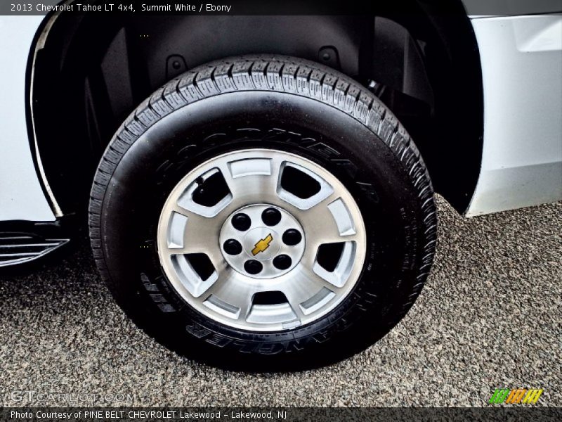 Summit White / Ebony 2013 Chevrolet Tahoe LT 4x4