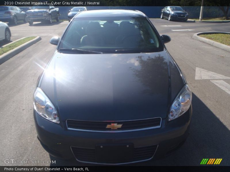 Cyber Gray Metallic / Neutral 2010 Chevrolet Impala LT