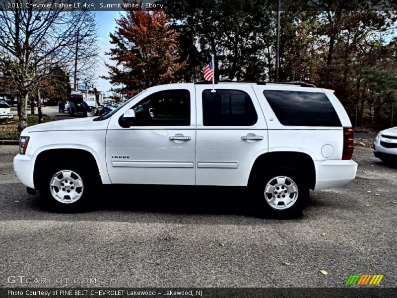 Summit White / Ebony 2013 Chevrolet Tahoe LT 4x4