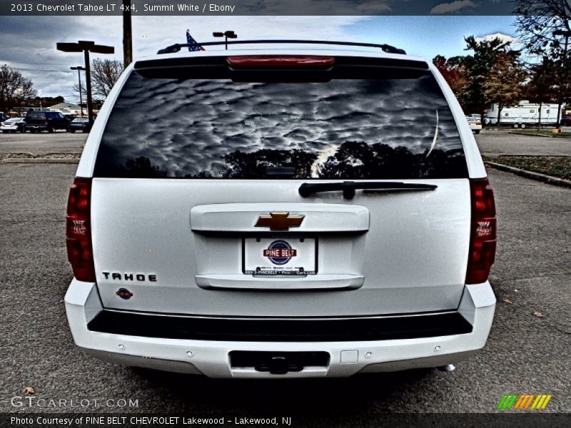 Summit White / Ebony 2013 Chevrolet Tahoe LT 4x4