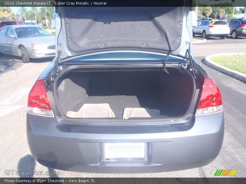 Cyber Gray Metallic / Neutral 2010 Chevrolet Impala LT