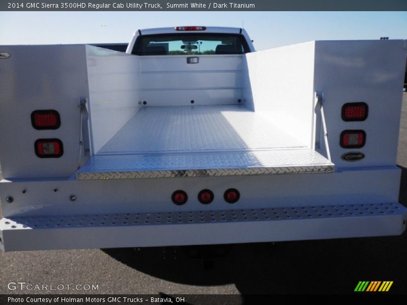 Summit White / Dark Titanium 2014 GMC Sierra 3500HD Regular Cab Utility Truck