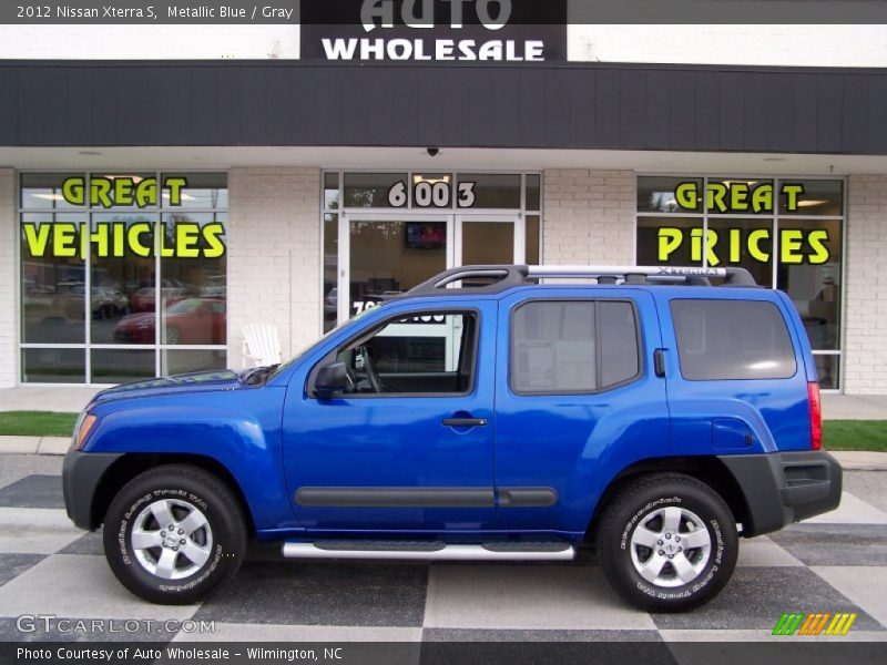Metallic Blue / Gray 2012 Nissan Xterra S