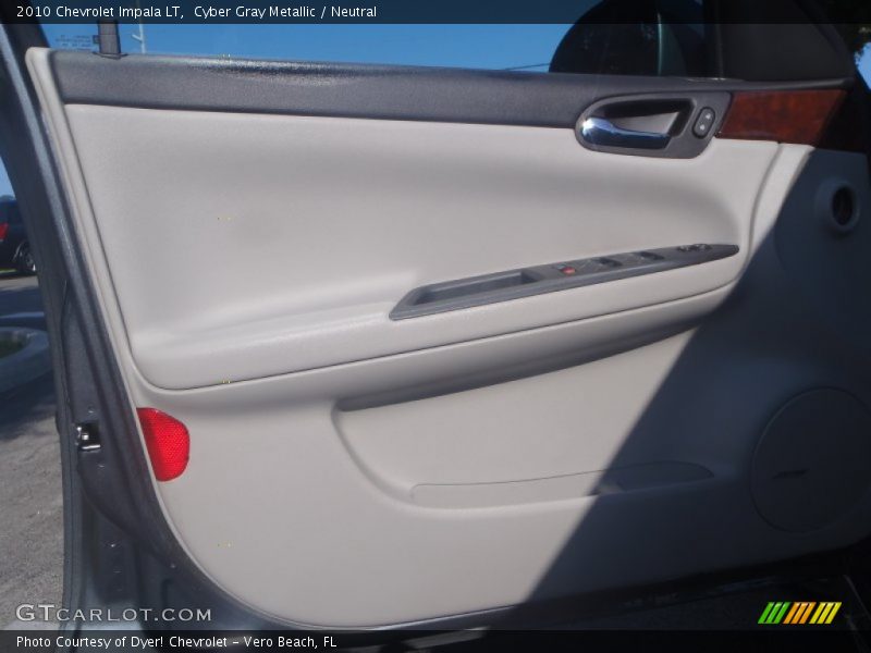 Cyber Gray Metallic / Neutral 2010 Chevrolet Impala LT