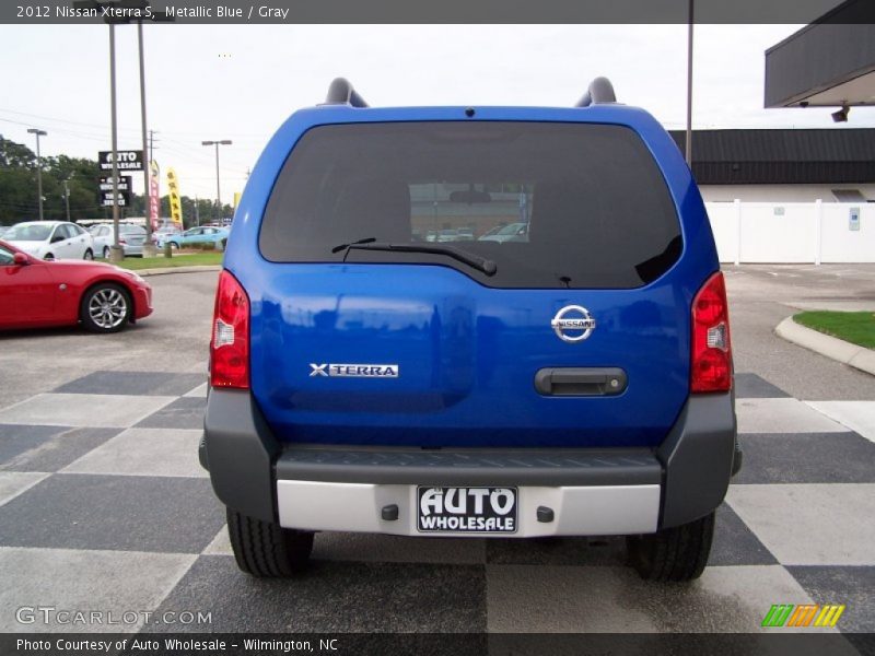 Metallic Blue / Gray 2012 Nissan Xterra S
