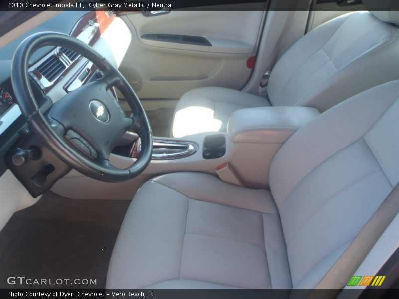 Cyber Gray Metallic / Neutral 2010 Chevrolet Impala LT
