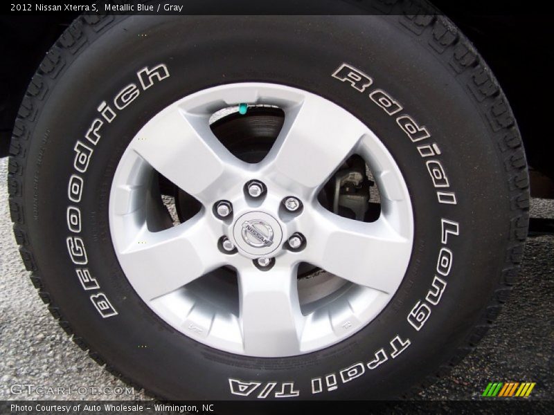 Metallic Blue / Gray 2012 Nissan Xterra S