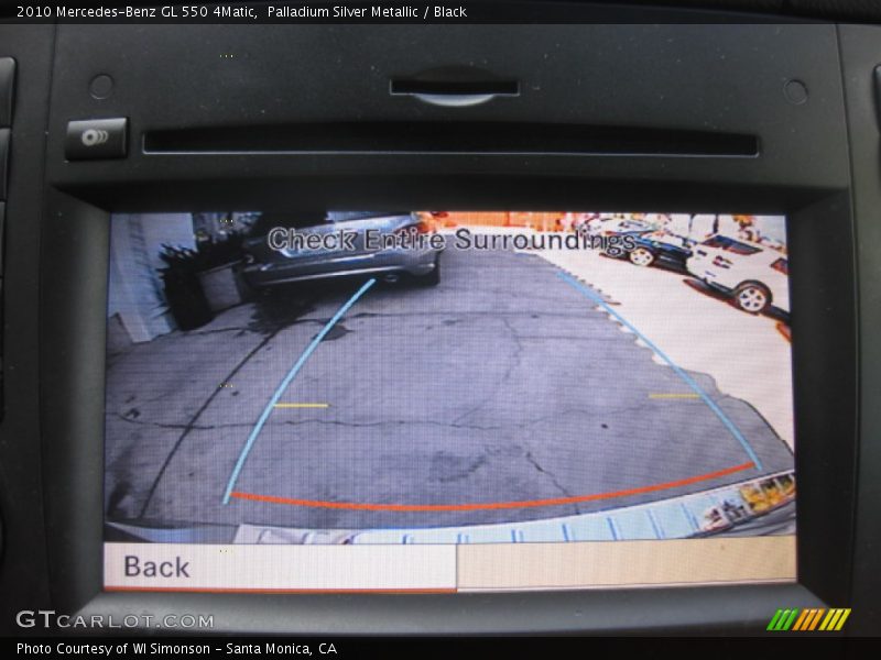 Palladium Silver Metallic / Black 2010 Mercedes-Benz GL 550 4Matic