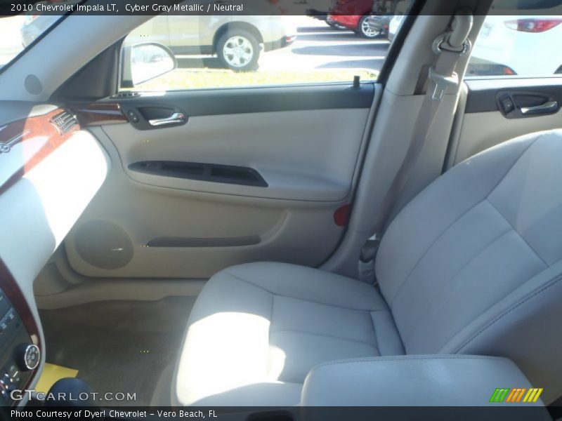Cyber Gray Metallic / Neutral 2010 Chevrolet Impala LT