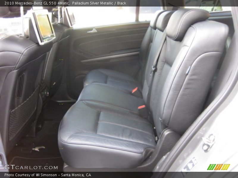 Palladium Silver Metallic / Black 2010 Mercedes-Benz GL 550 4Matic