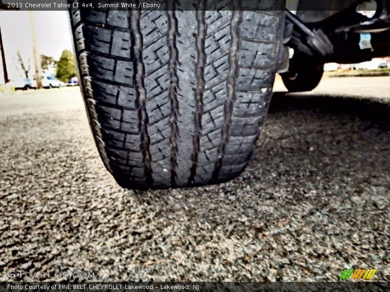 Summit White / Ebony 2013 Chevrolet Tahoe LT 4x4
