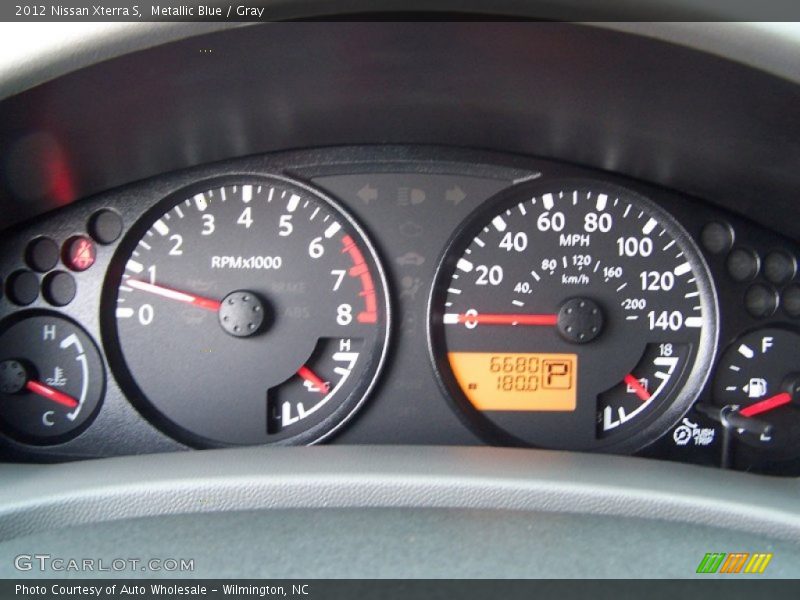 Metallic Blue / Gray 2012 Nissan Xterra S