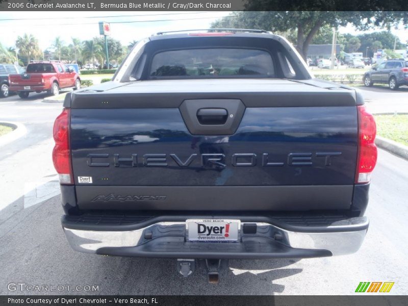 Bermuda Blue Metallic / Gray/Dark Charcoal 2006 Chevrolet Avalanche LT