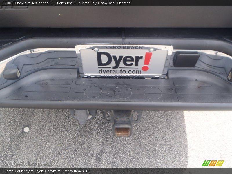 Bermuda Blue Metallic / Gray/Dark Charcoal 2006 Chevrolet Avalanche LT