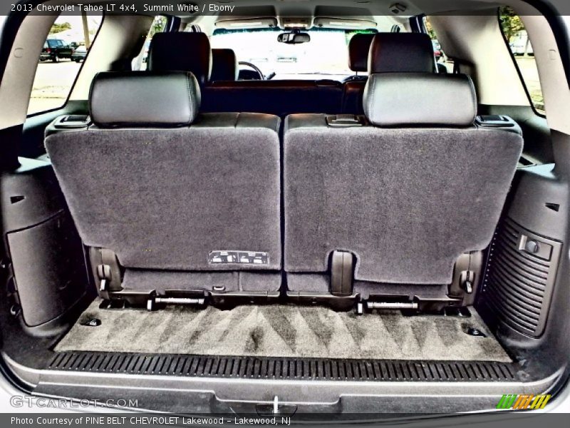 Summit White / Ebony 2013 Chevrolet Tahoe LT 4x4