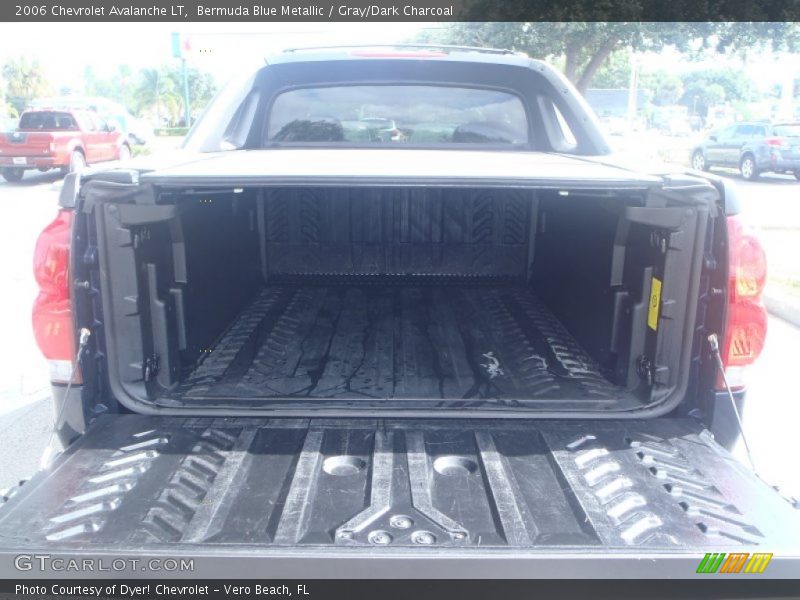 Bermuda Blue Metallic / Gray/Dark Charcoal 2006 Chevrolet Avalanche LT