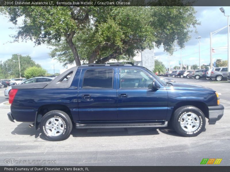 Bermuda Blue Metallic / Gray/Dark Charcoal 2006 Chevrolet Avalanche LT