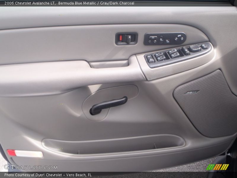 Bermuda Blue Metallic / Gray/Dark Charcoal 2006 Chevrolet Avalanche LT