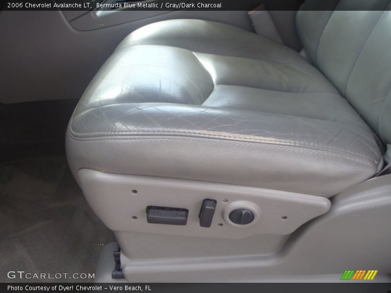 Bermuda Blue Metallic / Gray/Dark Charcoal 2006 Chevrolet Avalanche LT