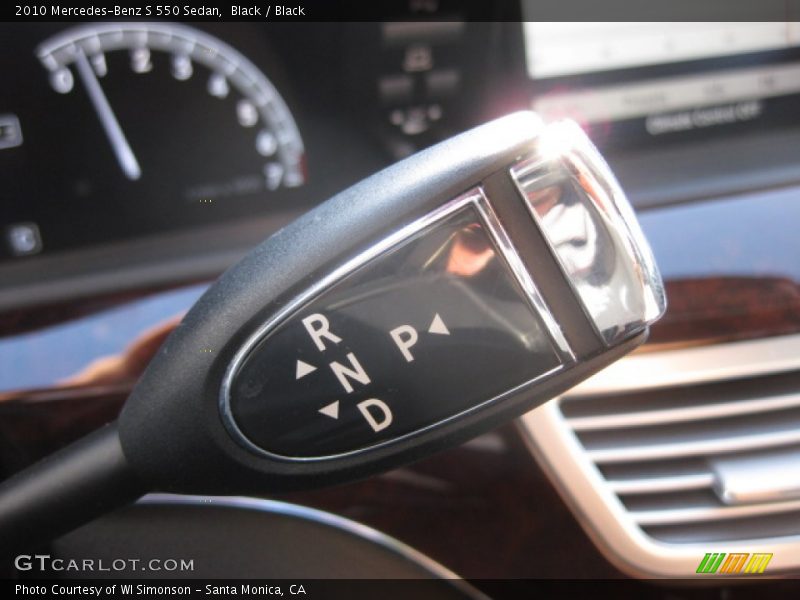 Black / Black 2010 Mercedes-Benz S 550 Sedan
