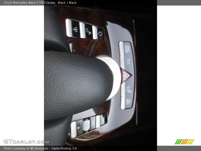 Black / Black 2010 Mercedes-Benz S 550 Sedan