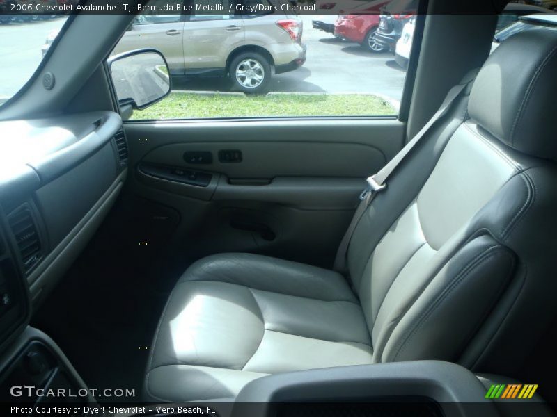 Bermuda Blue Metallic / Gray/Dark Charcoal 2006 Chevrolet Avalanche LT