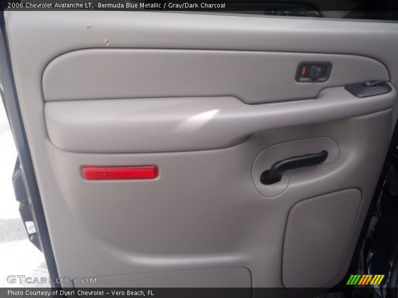 Bermuda Blue Metallic / Gray/Dark Charcoal 2006 Chevrolet Avalanche LT