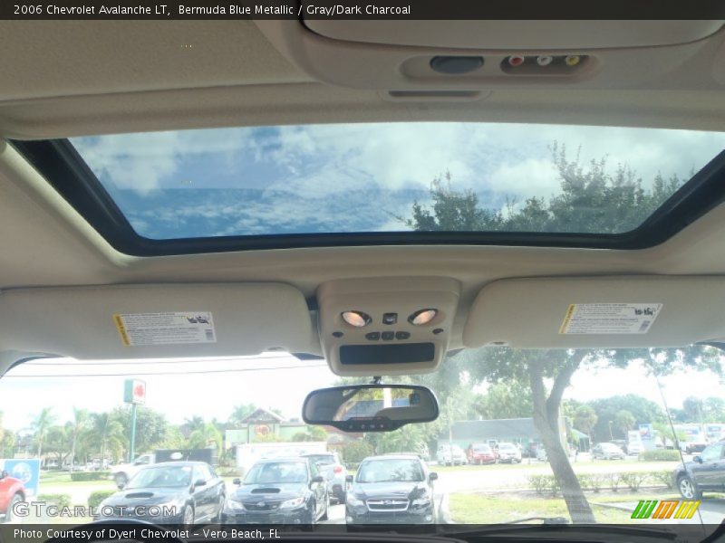 Bermuda Blue Metallic / Gray/Dark Charcoal 2006 Chevrolet Avalanche LT
