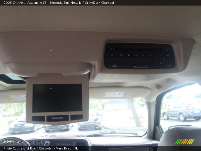 Bermuda Blue Metallic / Gray/Dark Charcoal 2006 Chevrolet Avalanche LT