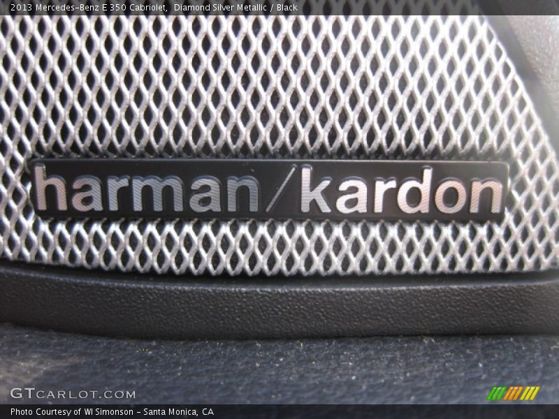 Diamond Silver Metallic / Black 2013 Mercedes-Benz E 350 Cabriolet