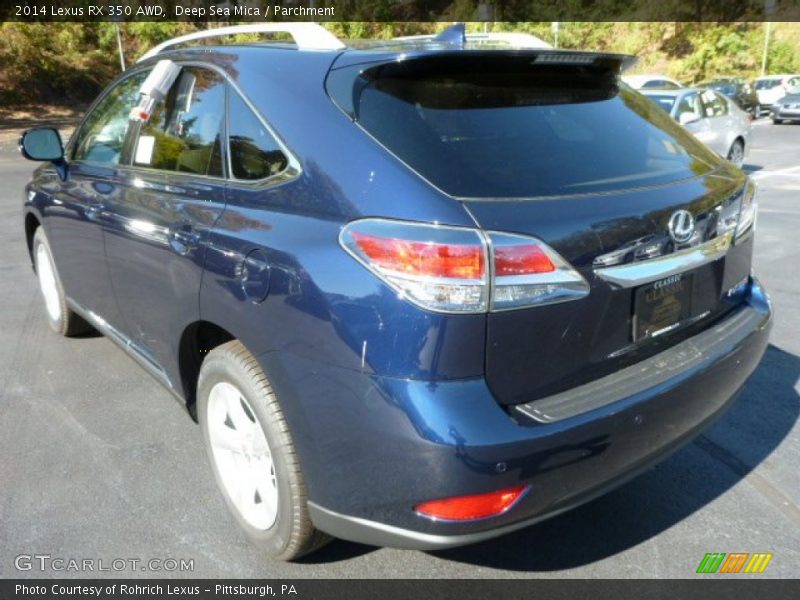 Deep Sea Mica / Parchment 2014 Lexus RX 350 AWD