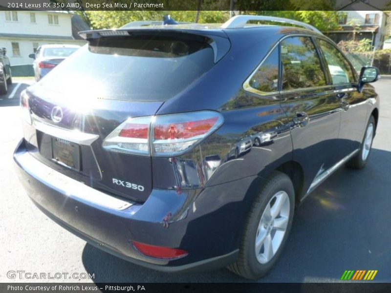 Deep Sea Mica / Parchment 2014 Lexus RX 350 AWD
