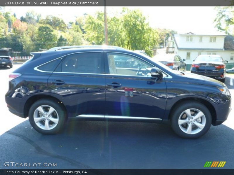 Deep Sea Mica / Parchment 2014 Lexus RX 350 AWD