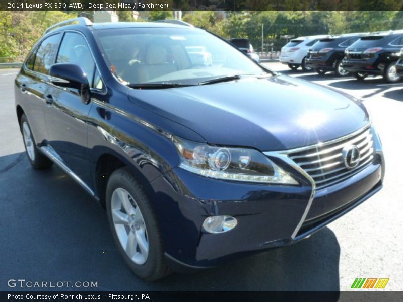Deep Sea Mica / Parchment 2014 Lexus RX 350 AWD