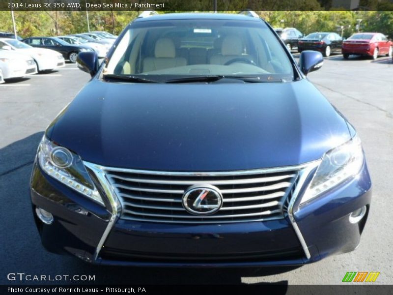 Deep Sea Mica / Parchment 2014 Lexus RX 350 AWD