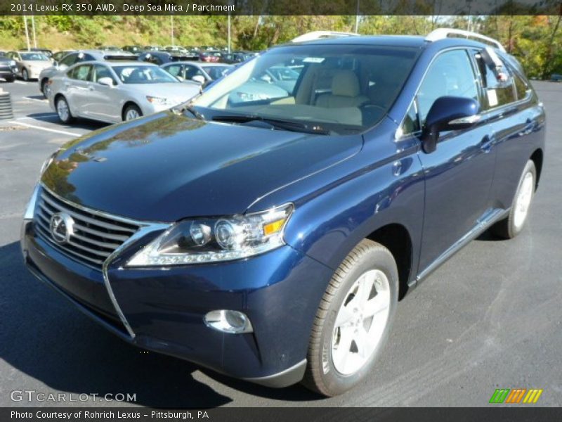 Deep Sea Mica / Parchment 2014 Lexus RX 350 AWD