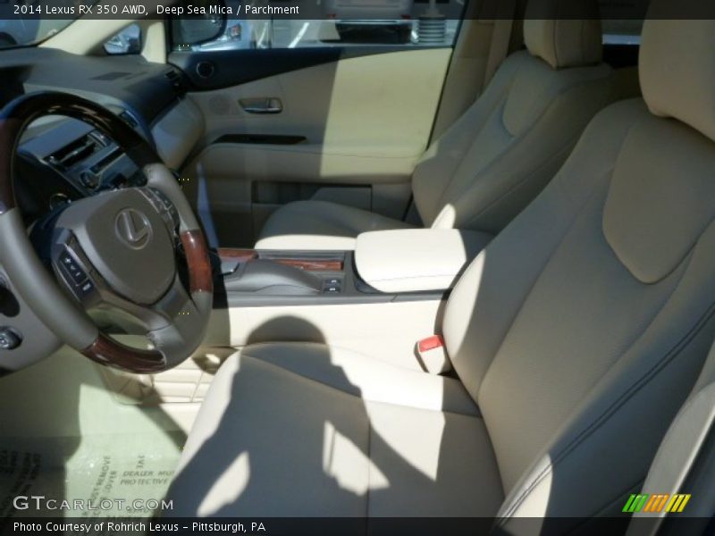 Deep Sea Mica / Parchment 2014 Lexus RX 350 AWD
