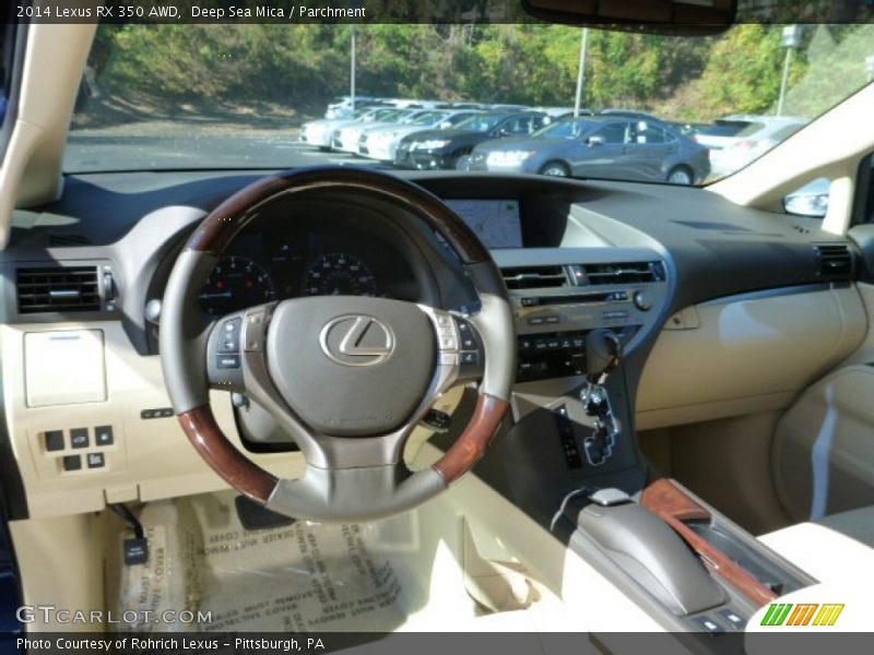 Deep Sea Mica / Parchment 2014 Lexus RX 350 AWD