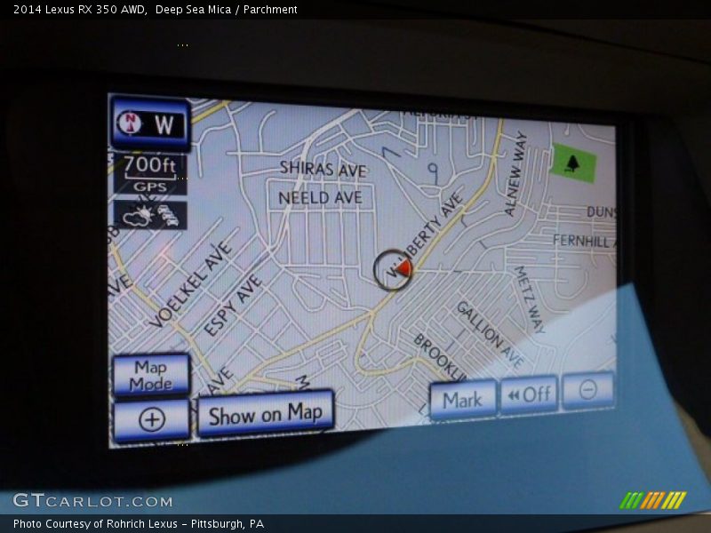 Deep Sea Mica / Parchment 2014 Lexus RX 350 AWD