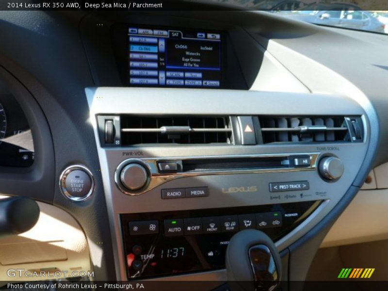 Deep Sea Mica / Parchment 2014 Lexus RX 350 AWD