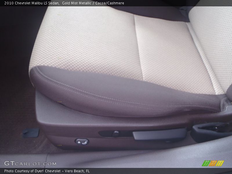 Gold Mist Metallic / Cocoa/Cashmere 2010 Chevrolet Malibu LS Sedan