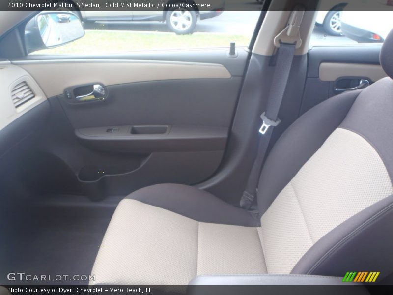 Gold Mist Metallic / Cocoa/Cashmere 2010 Chevrolet Malibu LS Sedan
