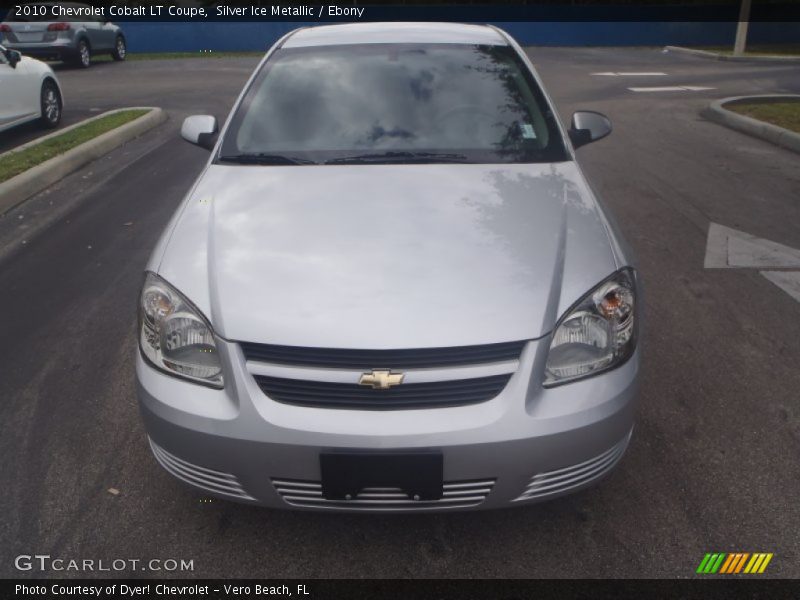 Silver Ice Metallic / Ebony 2010 Chevrolet Cobalt LT Coupe