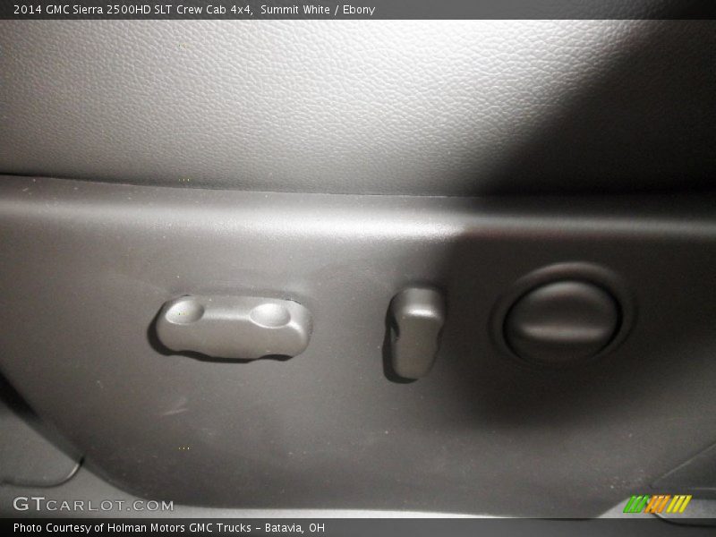 Summit White / Ebony 2014 GMC Sierra 2500HD SLT Crew Cab 4x4